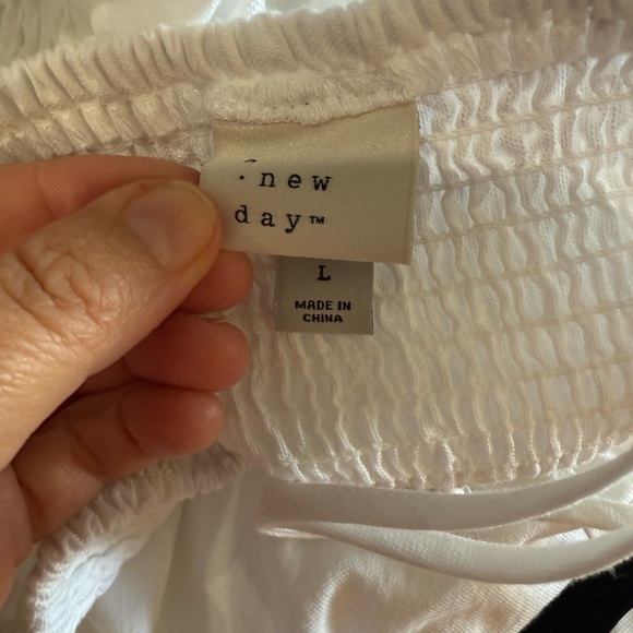 A New Day White Bubble Dress - Picture 3 of 3